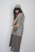 Mayte × Cycle ECHO STAR WASHED HALF PANTS -BROWN- *Last1